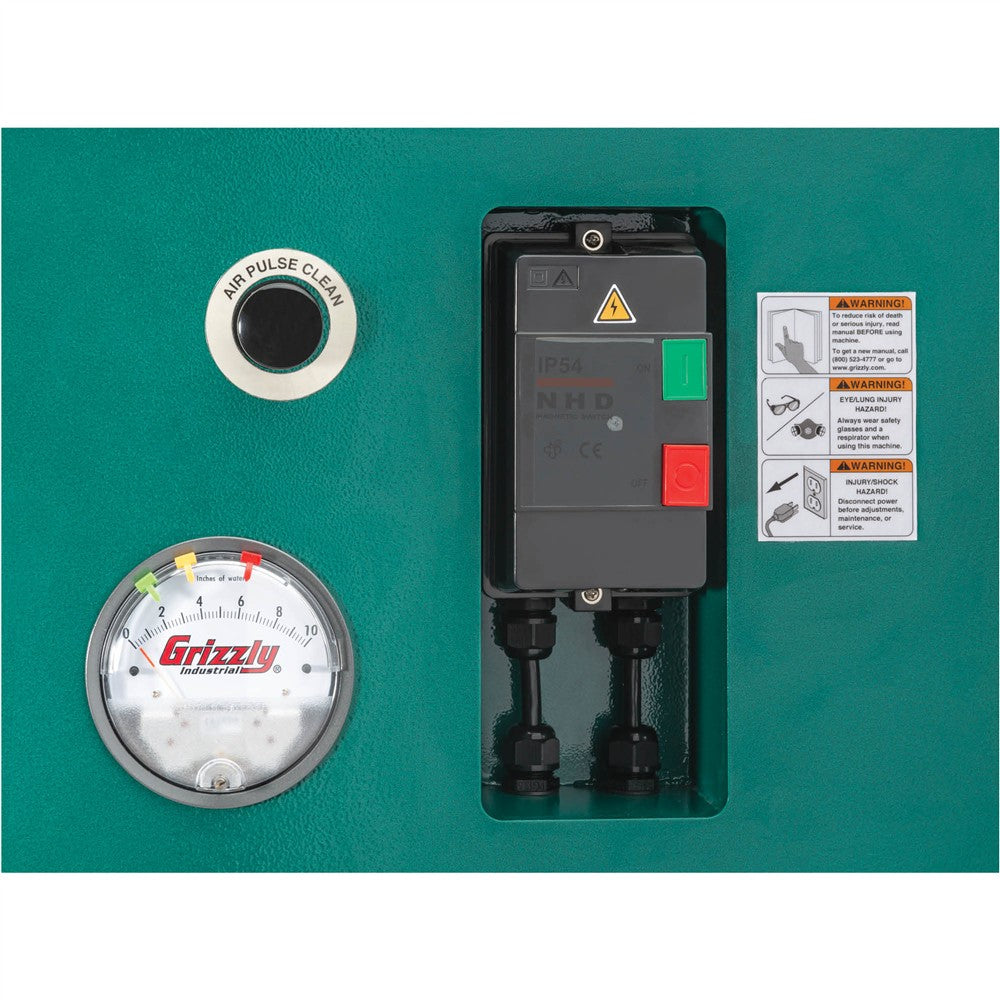 Grizzly G0966 - 1-1/2 HP Metal Dust Collector