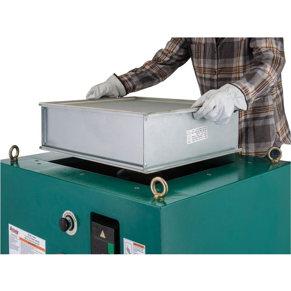 Grizzly G0966 - 1-1/2 HP Metal Dust Collector
