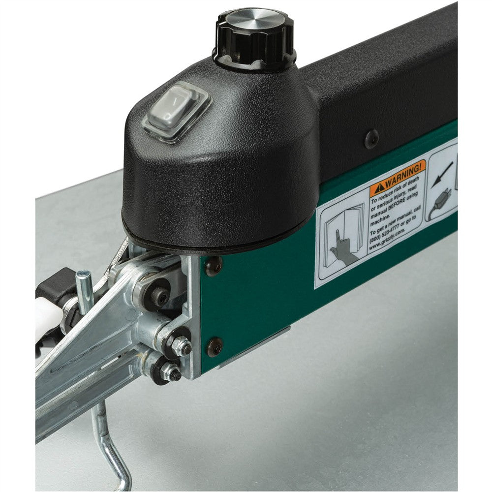 Grizzly G0969 - 21" Variable-Speed Scroll Saw with Foot Pedal