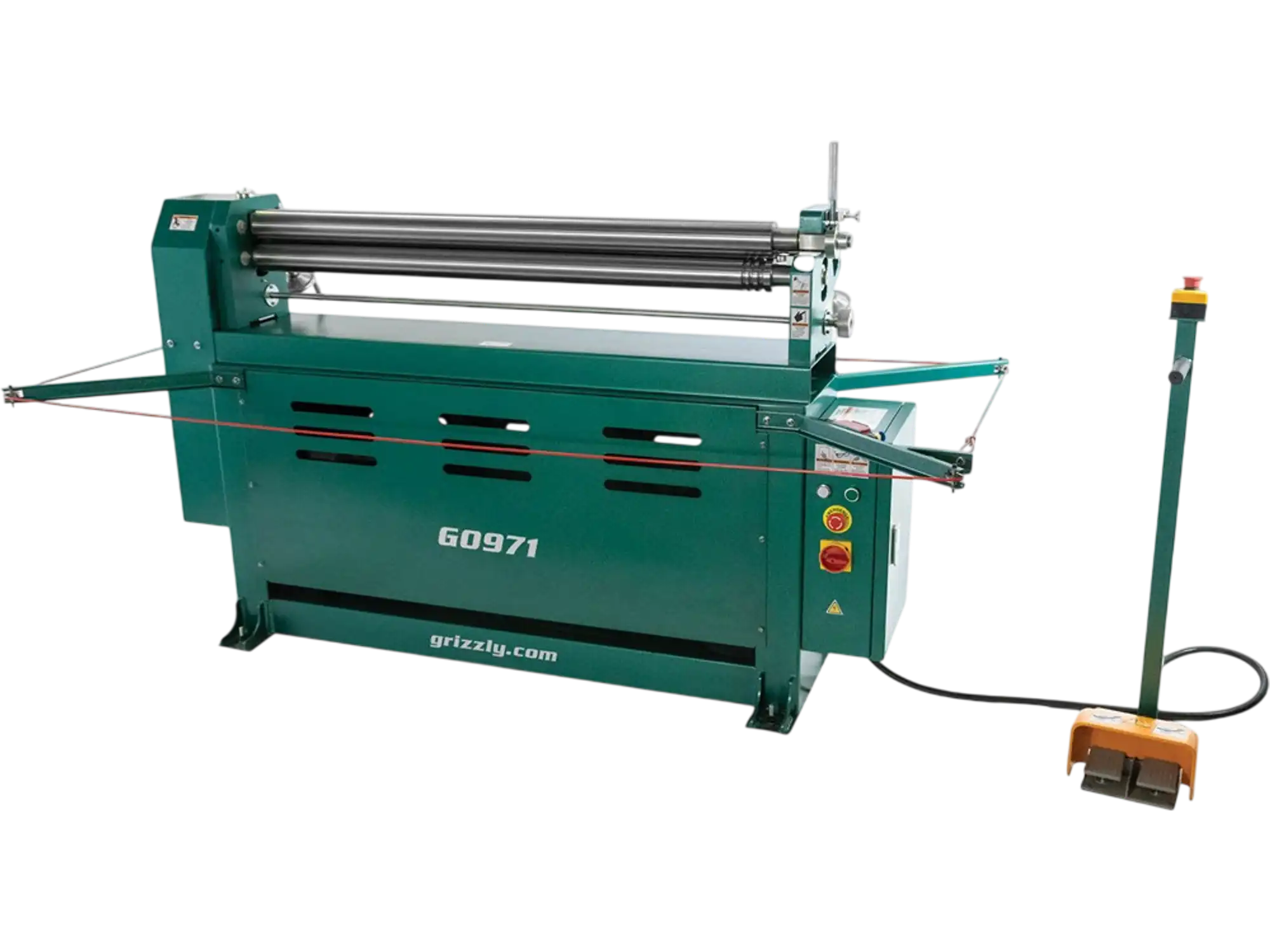 Grizzly G0971 Slip Roll Machine 51
