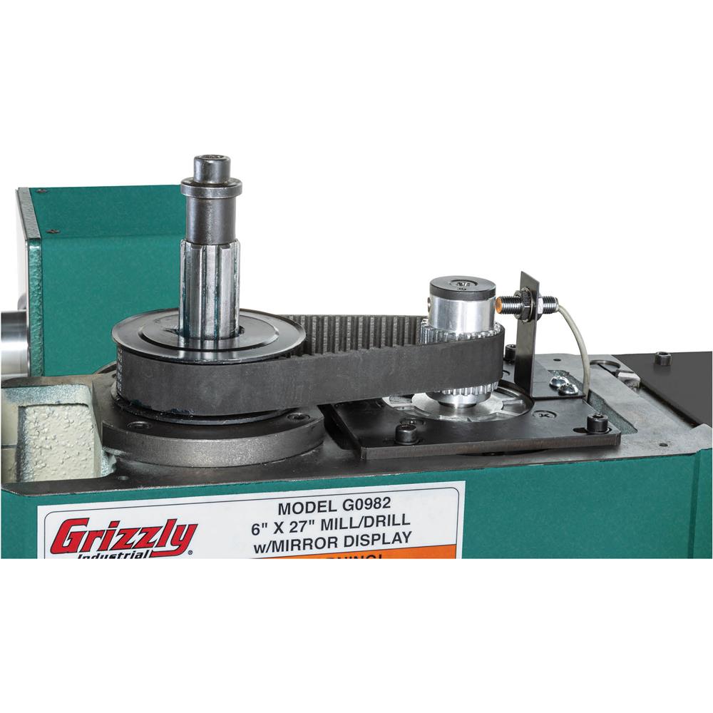 Grizzly G0982 - 6" x 27" Variable-Speed Mill/Drill with Stand