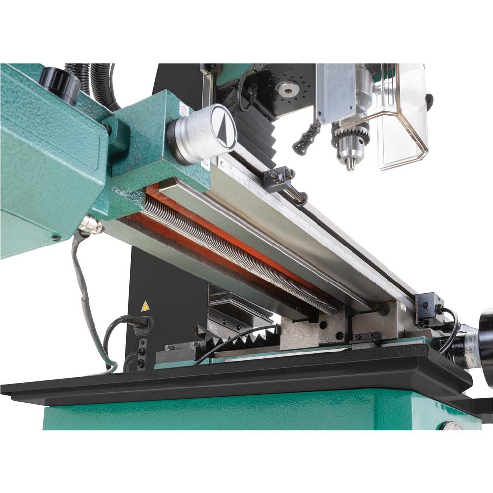 Grizzly G0983 - 6" x 27" Variable-Speed Mill/Drill, 3-Axis DRO & Power Feed