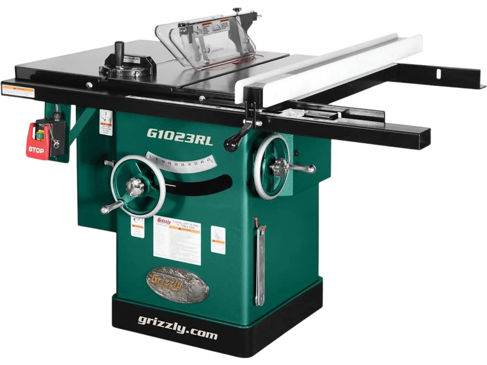 Grizzly G1023RL - 10" 3 HP 240V Cabinet Table Saw