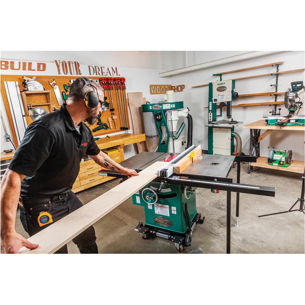 Grizzly G1023RLWX Cabinet Table Saw 10" 5 HP 240V with Built-In Router Table New