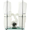 Grizzly G1030Z2P - 3 HP Dust Collector with Aluminum Impeller