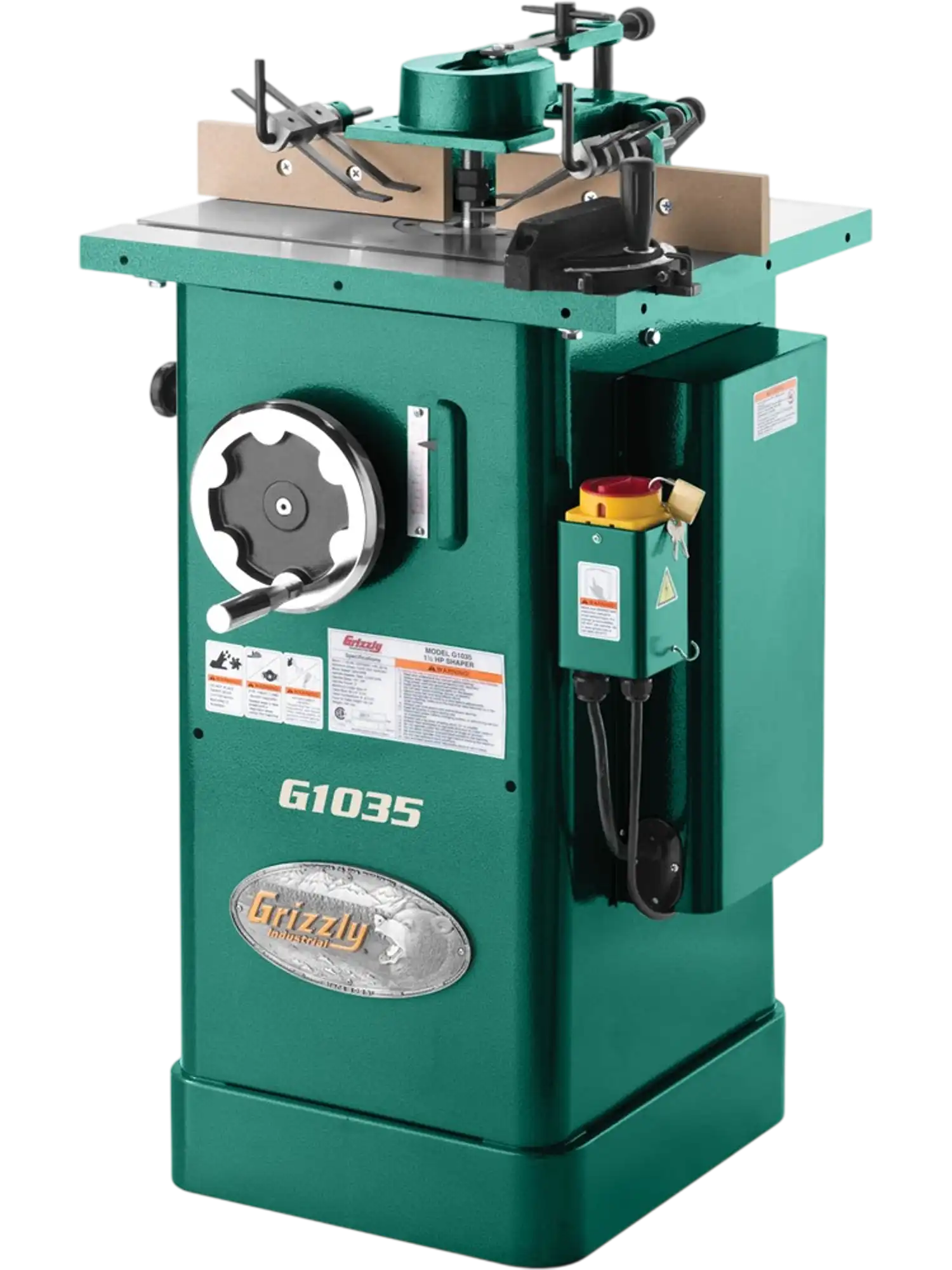 Grizzly G1035 Shaper 1-1/2 HP New