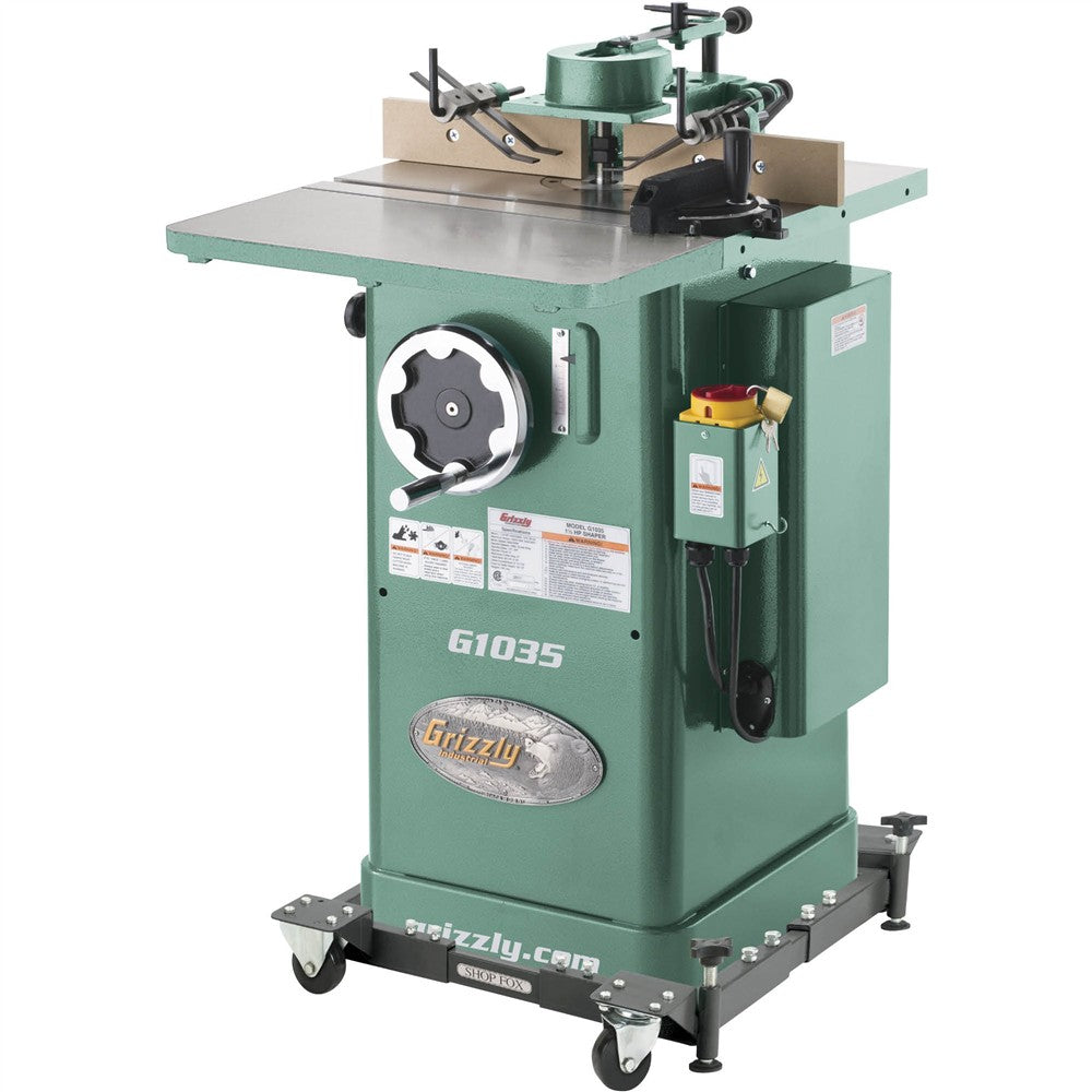 Grizzly G1035 - 1-1/2 HP Shaper