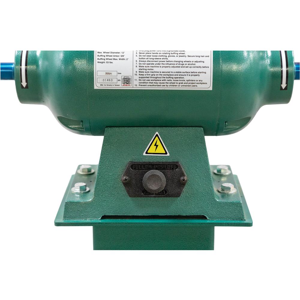 Grizzly G1061Z - 1 HP, 1725 RPM Buffer