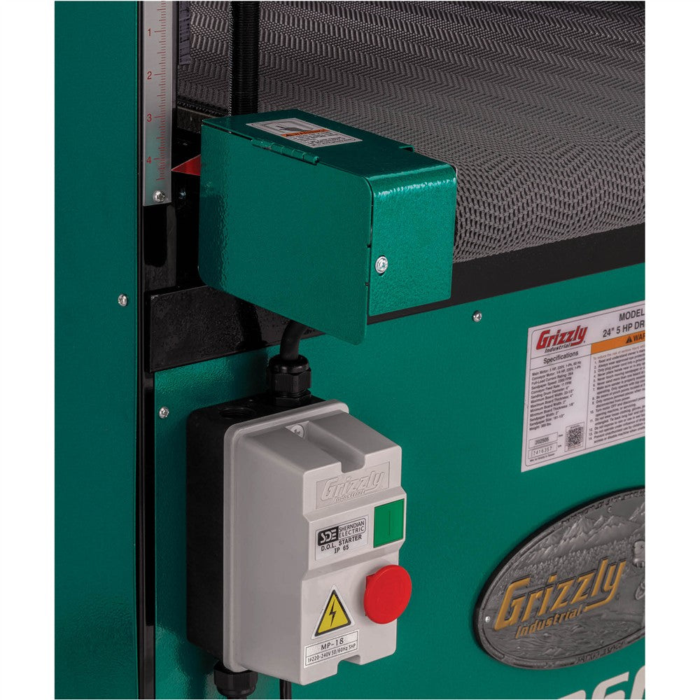 Grizzly G1066R - 24" 5 HP Drum Sander