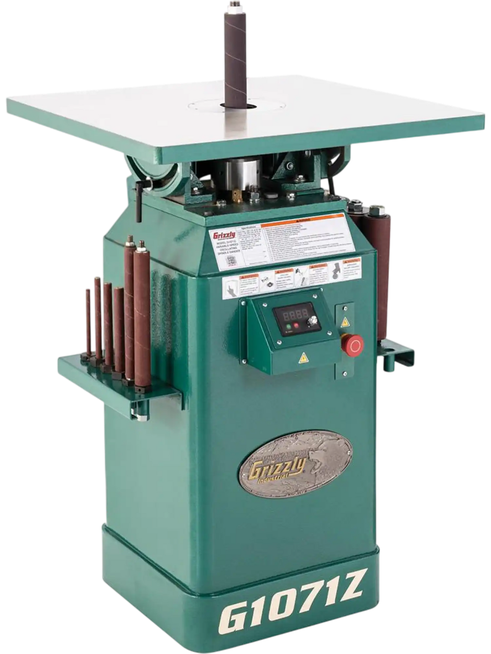 Grizzly G1071Z - 1 HP Variable-Speed Oscillating Spindle Sander