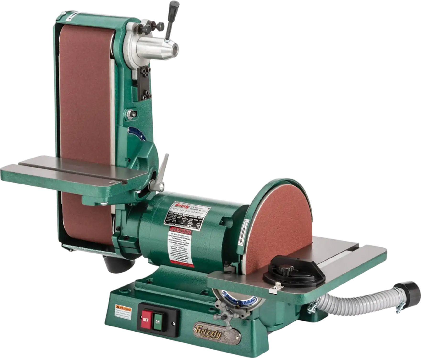 Grizzly G1183 Belt-Disc Sander 6