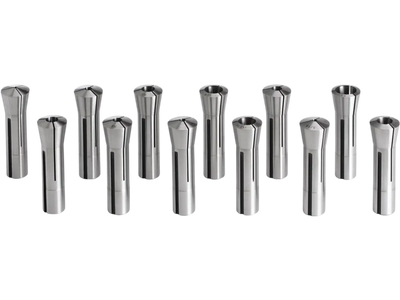 Grizzly G1646 Lathe Tooling Collets 12 Pc Precision R-8 Collet Set New
