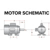 Grizzly G2535 - Heavy-Duty Motor 1-1/2 HP Single-Phase 3450 RPM TEFC 110V/220V