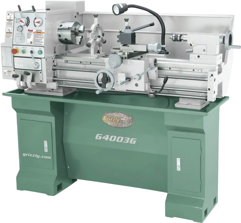 Grizzly G4003G - 12" x 36" Gunsmithing Metal Lathe w/ Stand