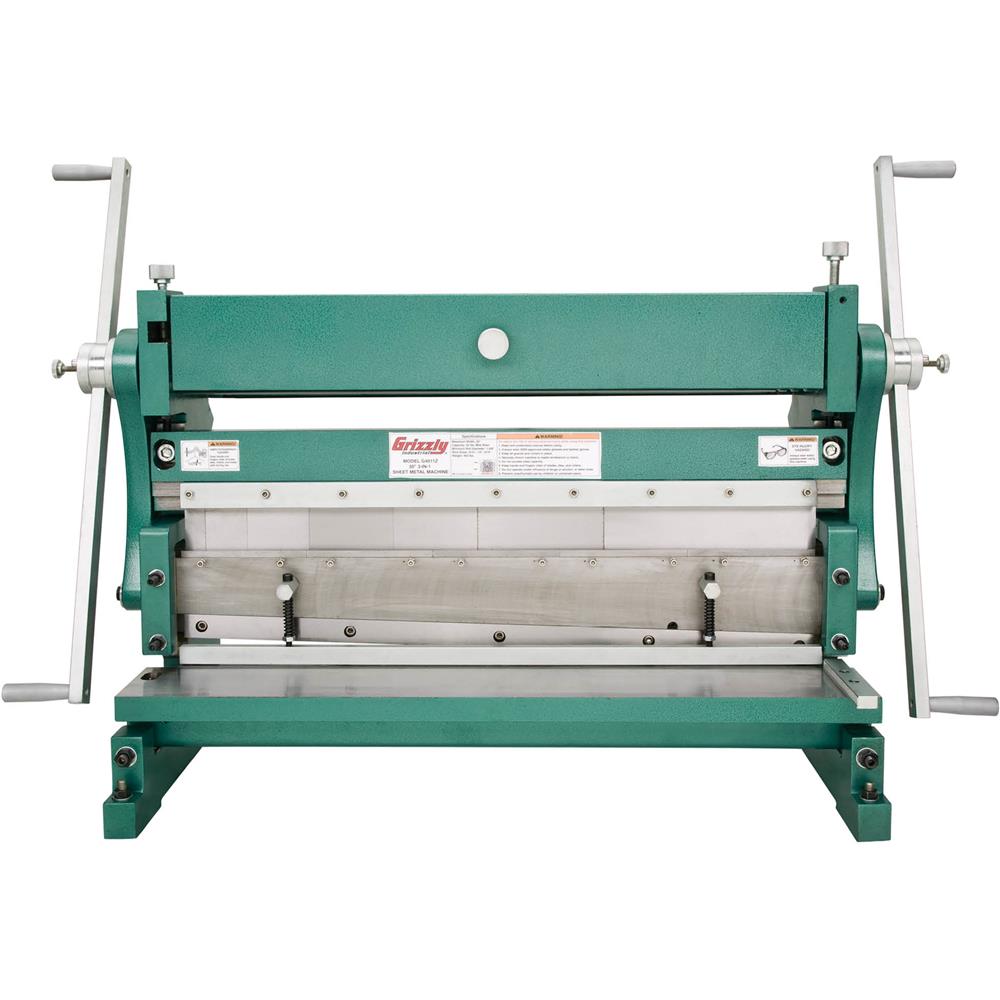 Grizzly G4011Z - 30" 3-in-1 Sheet Metal Machine