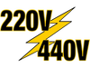 Grizzly G440VG0569 - 440V Conversion Kit for G0569 and SB1123