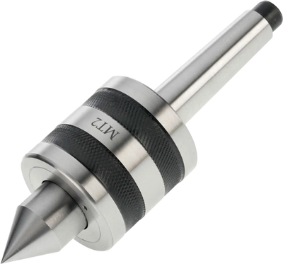 Grizzly G5686 Lathe Tooling Lathe Centers Live Center MT2 with Taper Bearings New