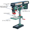 Grizzly G7945 - 34" Benchtop Radial Drill Press