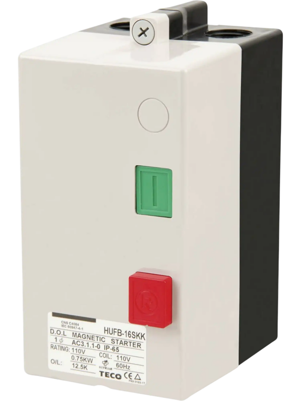 Grizzly G8290 - Magnetic Switch, Single-Phase - 110V Only, 1 HP