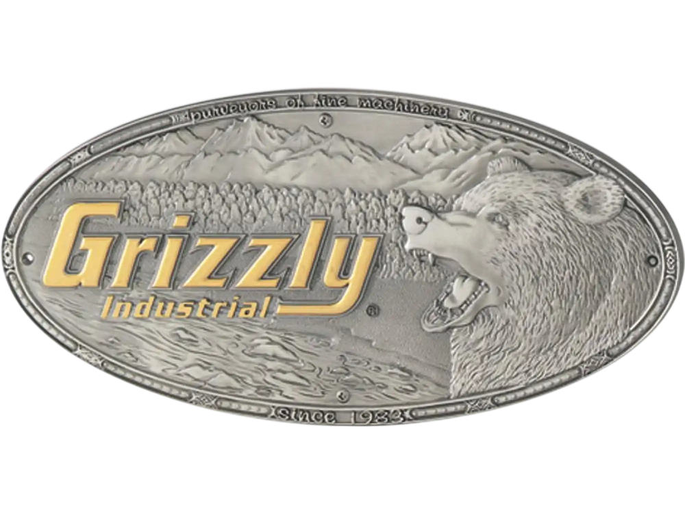 Grizzly G8589 - Nameplate - Large