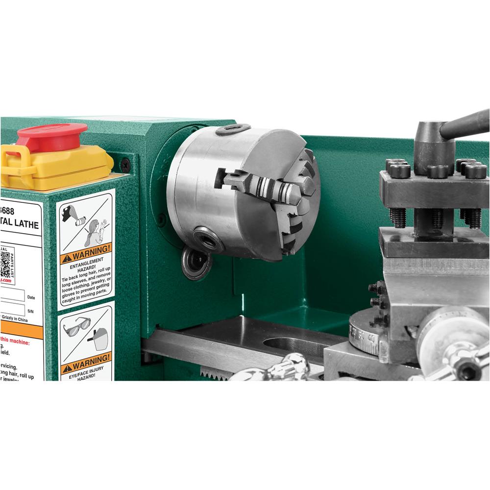 Grizzly G8688 - 7" x 12" Mini Metal Lathe