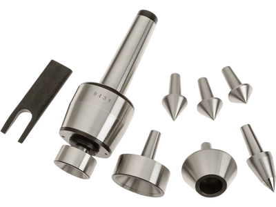 Grizzly G9245 Lathe Tooling Lathe Centers Live Center Set MT4 Taper New