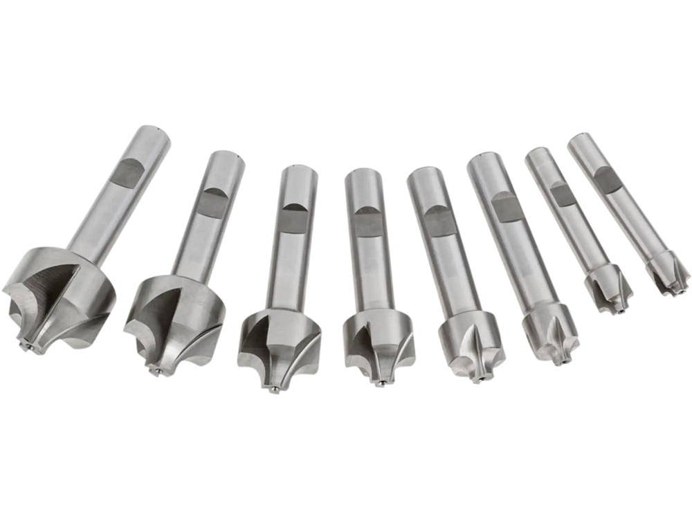Grizzly G9289 - 8 pc. Corner Rounding End Mill Set - Small