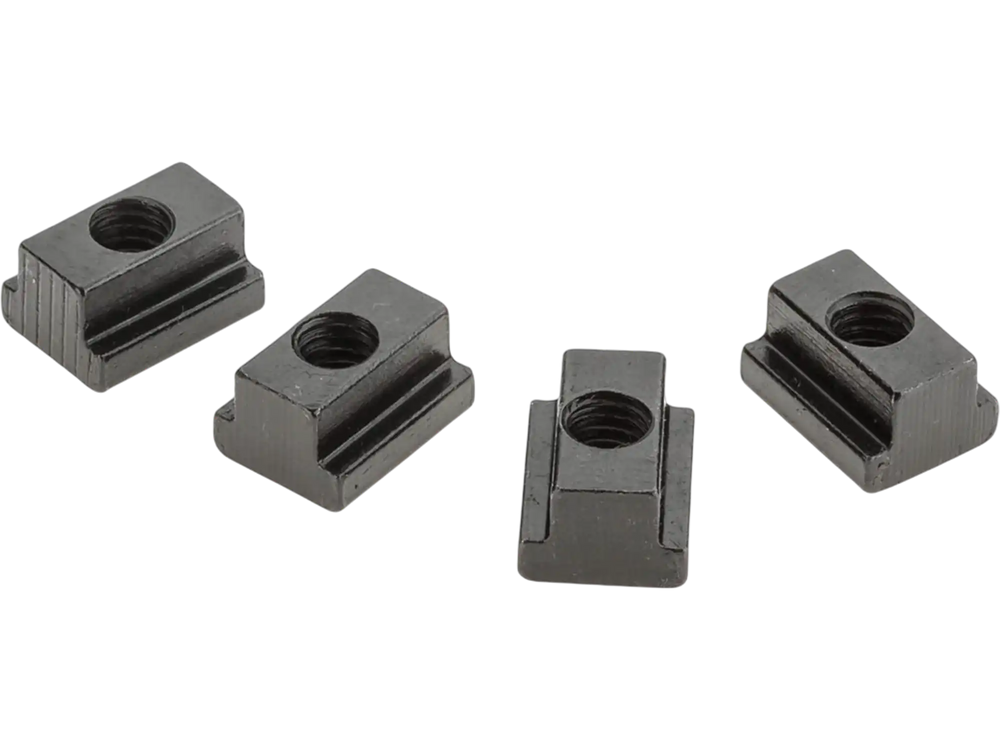 Grizzly G9511 - T-Slot Nuts, pk. of 4, 7/16" Slot, 3/8" - 16