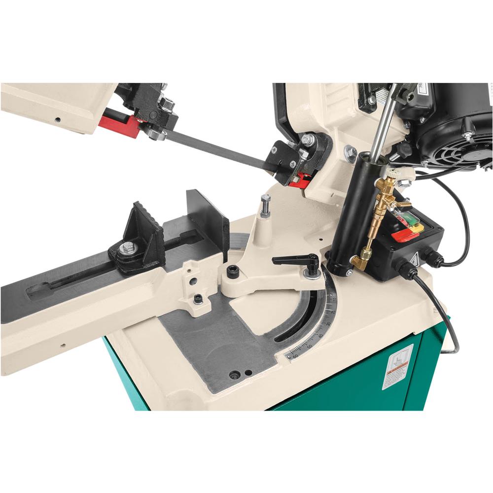 Grizzly G9742 - 5" x 6" 1/2 HP Metal-Cutting Bandsaw w/ Swivel Head
