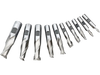 Grizzly G9757 - HSS 2 Flute End Mills, 10 Pc. Set