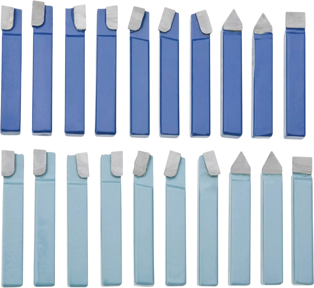 Grizzly G9776 - Carbide-Tipped Tool Bit Sets - 3/8" 20 pc.