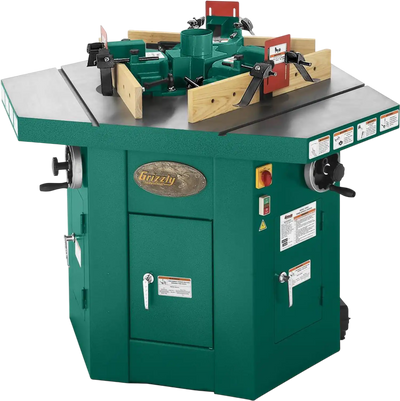 Grizzly G9933 Shaper 3 HP Three-Spindle New