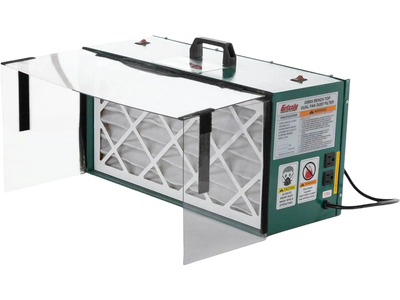 Grizzly G9955 Air Filtration Unit Benchtop Dual Fan Air Filter New