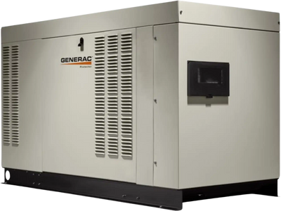 Generac Protector RG08045ANAX 80kW Generator Dual Fuel Propane Natural Gas Liquid Cooled Low THD 120/240V RFB