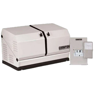 Champion 100176 Home Standby Generator 12.5kW Nema 1 Transfer Switch