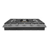 FOTILE 30-inch Tri-Ring stainless steel gas cooktop GLS30501, 3D model