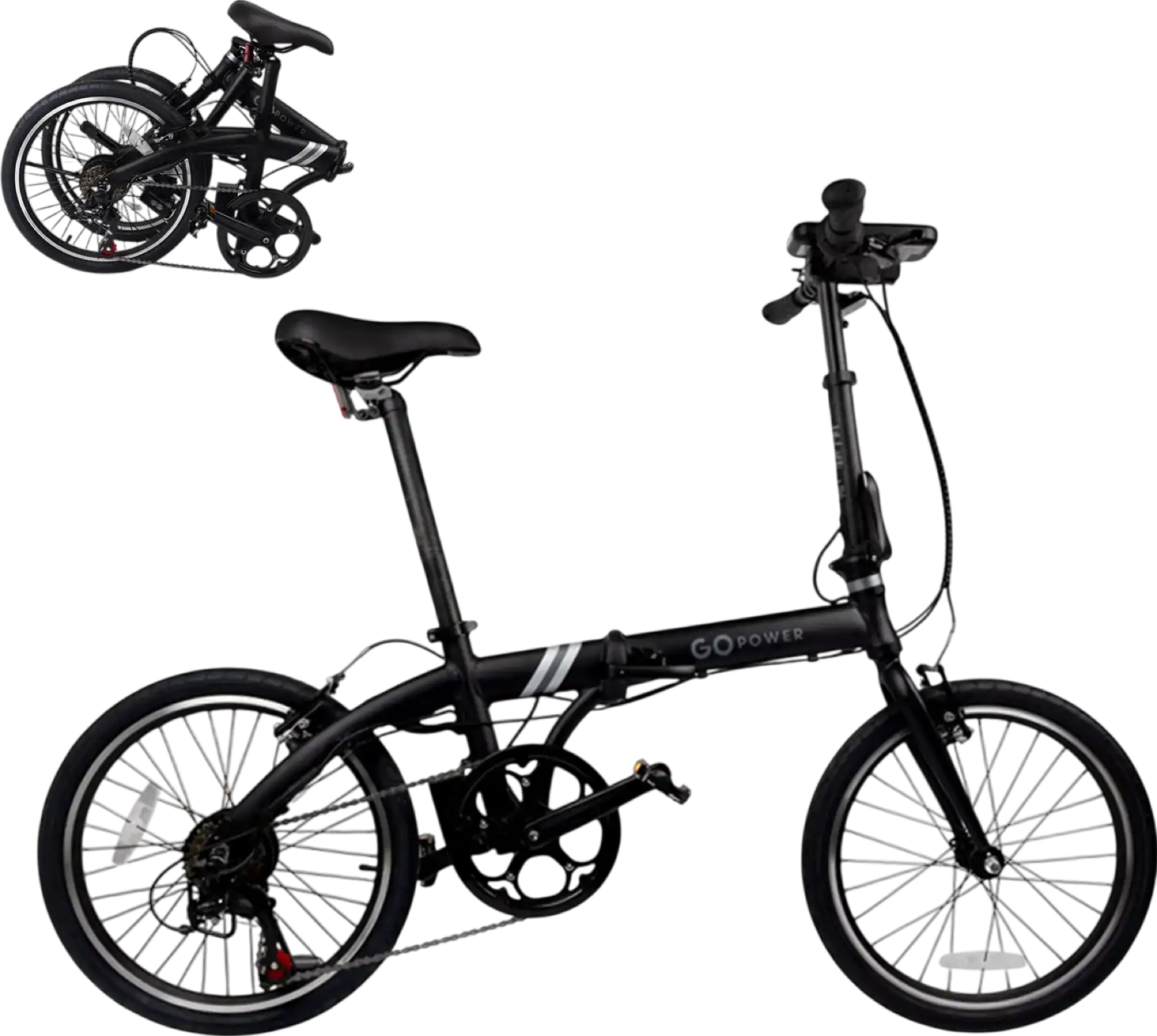 GoPowerBike GoAir Electric Bike Lightweight 300W 15 Mile Range 16 MPH Open Box RFB