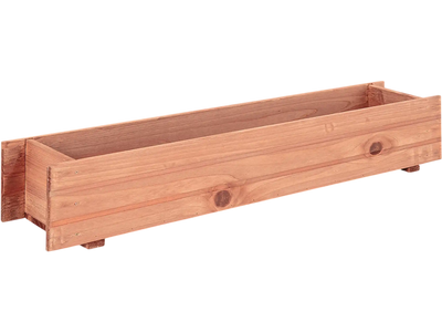 Costway Wooden Decorative Raised Garden Bed Yard Window 68513902 New