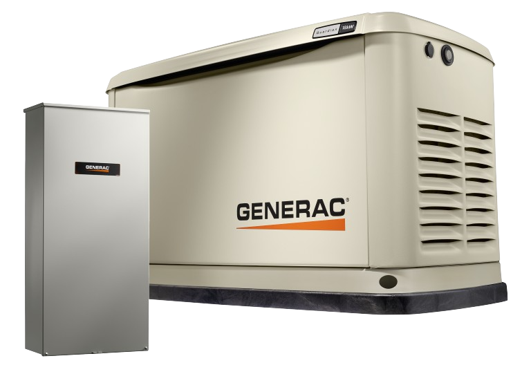 Generac 7228 18kW Standby Generator Guardian WiFi w/ 200 Amp Automatic Transfer Switch Scratch & Dent