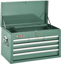 Grizzly H0838 - 6-Drawer Top Tool Chest with Ball Bearing Slides