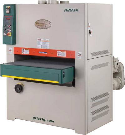 Grizzly H2934 Wide-Belt Sander 37