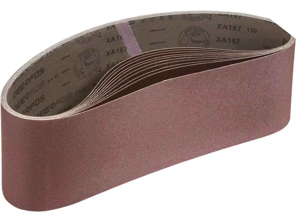 Grizzly H3519 - 6" x 48" A/O Sanding Belt 150 Grit, 10 pk.