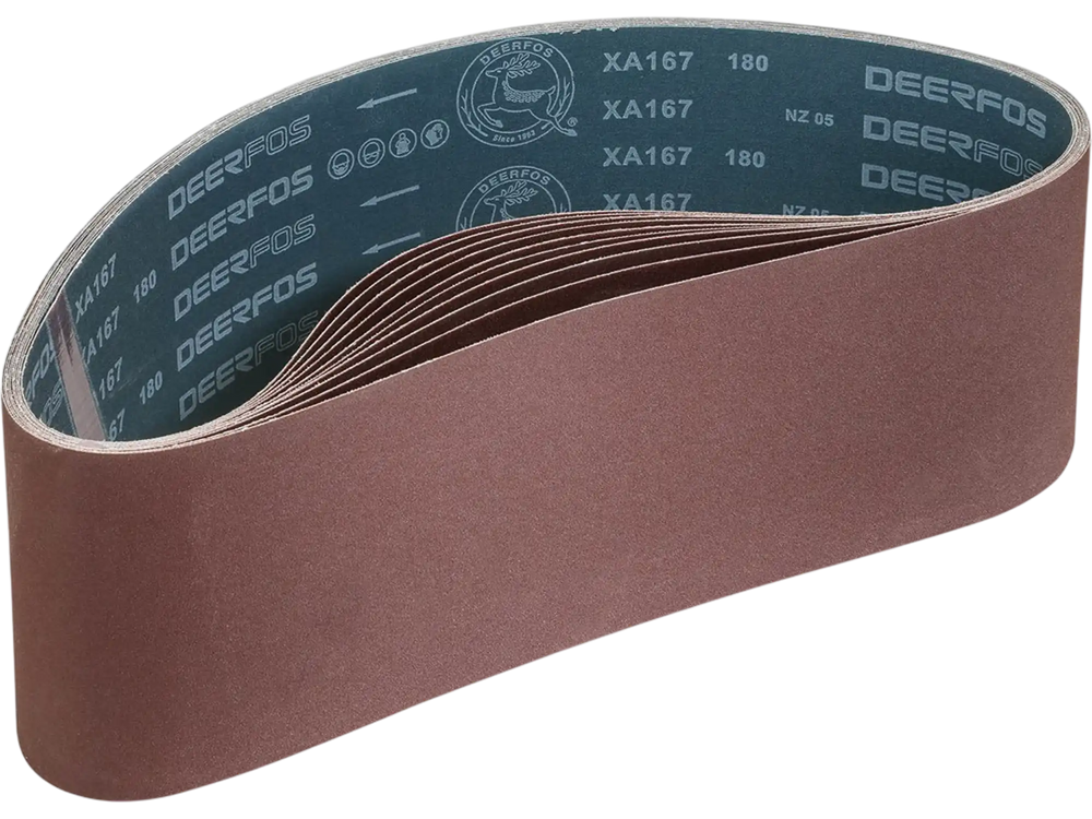 Grizzly H3520 - 6" x 48" A/O Sanding Belt 180 Grit, 10 pk.