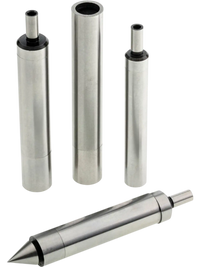 Grizzly H5556 - 4 pc. Edge Finder Set 3 Shouldered, 1 Pointed