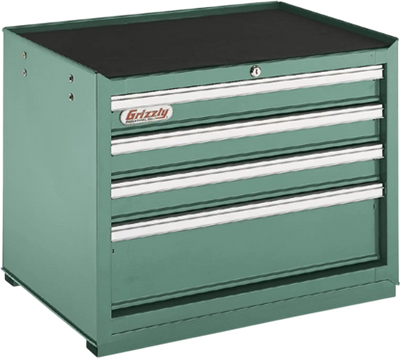 Grizzly H5651 Tool Chest 4-Drawer Full-Depth New