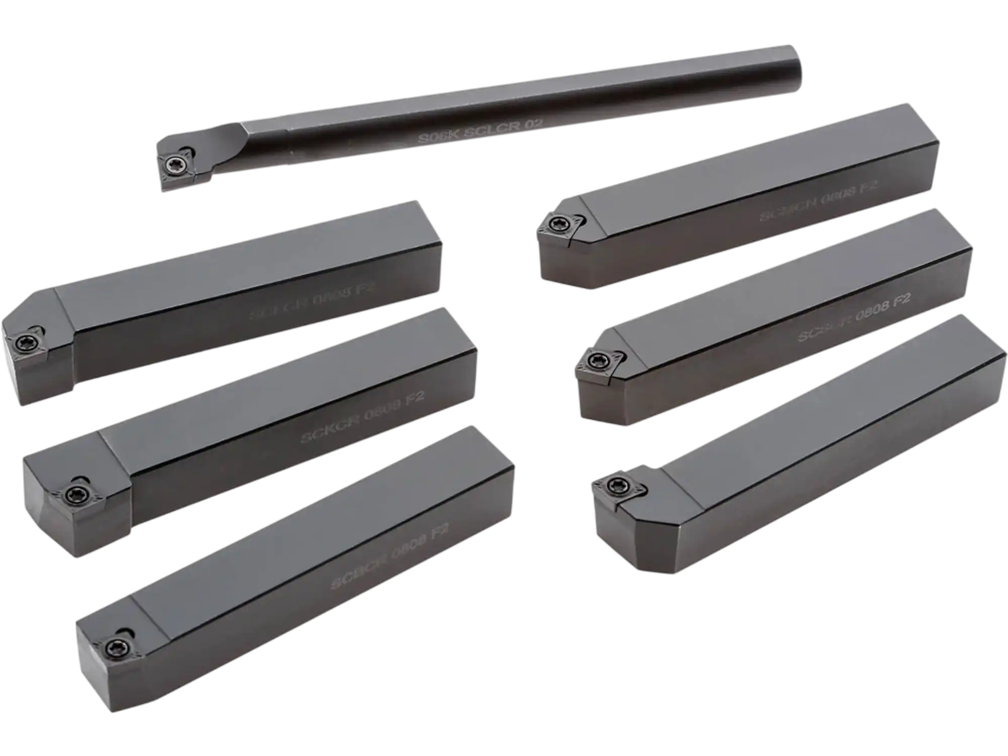 Grizzly H5681 Metal Tool Holder Turning Tool Set 1/2