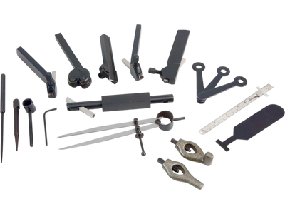 Grizzly H5868 Lathe Tool Post Set Metal Rocker Style Tool Kit 20 Pc New