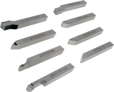 Grizzly H5871 Tool Bits 8 Pc HSS 5/16
