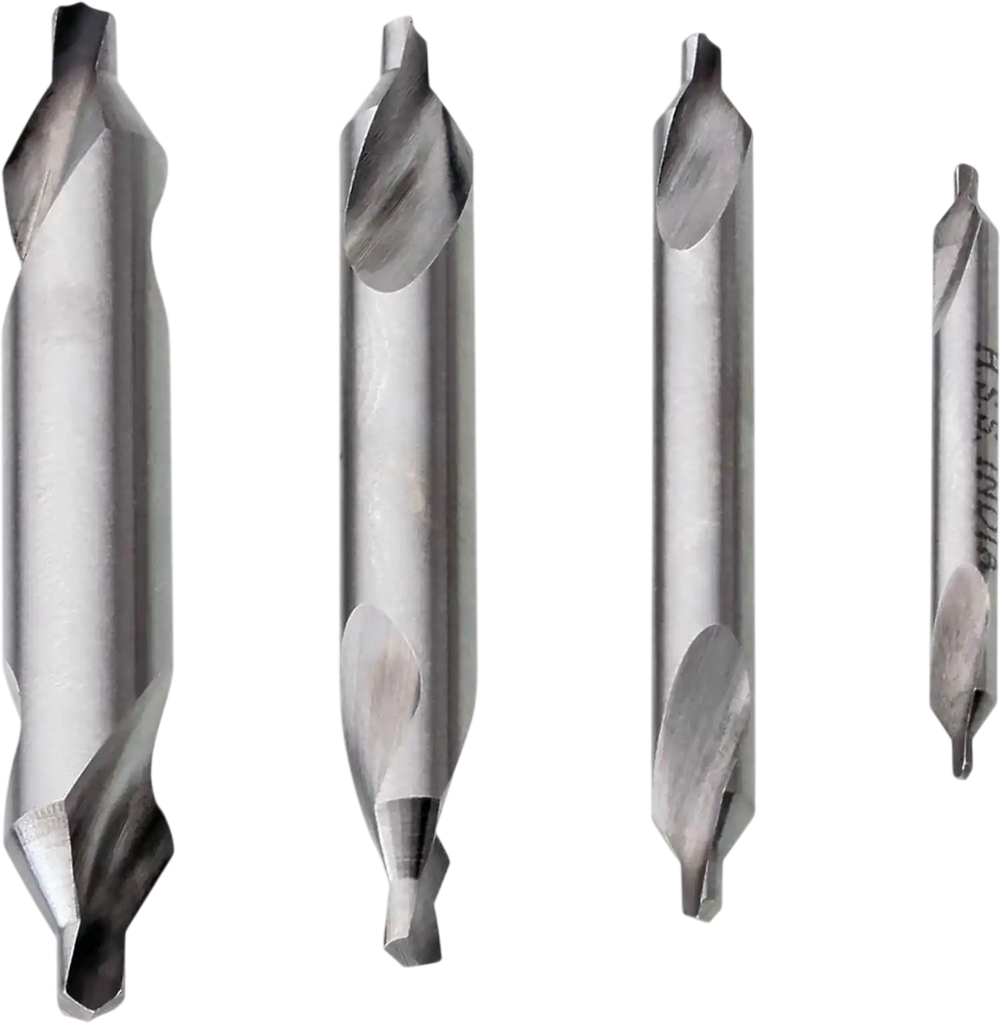 Grizzly H5930 - 4 Pc. Center Drill Set 60 Deg.