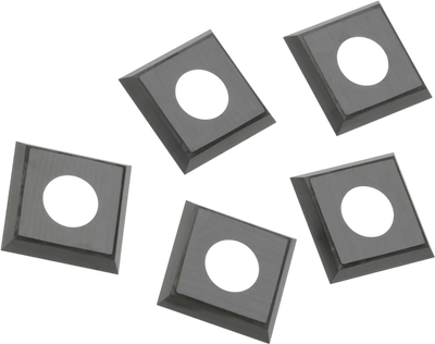 Grizzly H7319 Jointer & Planer Cutterhead Inserts Indexable Carbide 14 x 14 x 2mm 10-Pk New